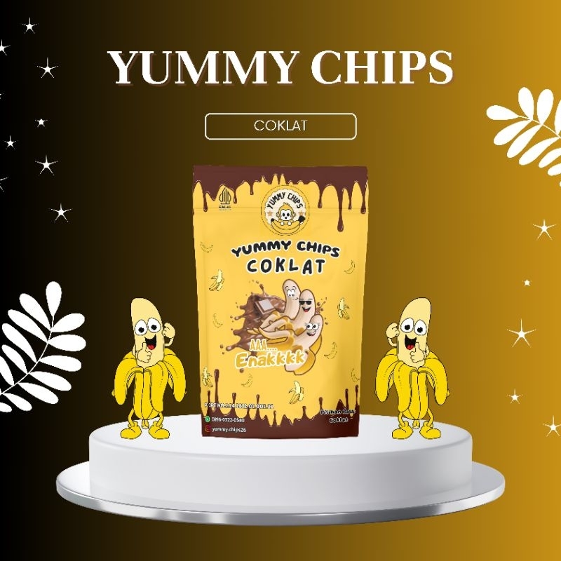 

YUMMY CHIPS - RASA COKLAT