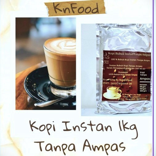 

Spray Dried Instant Coffee 1KG Kopi Instan Tanpa Ampas