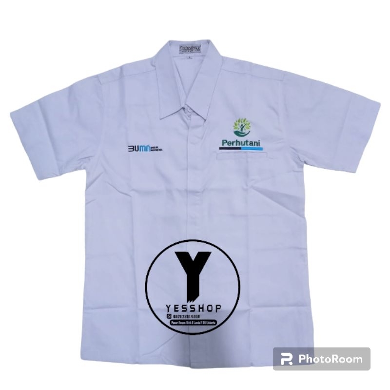 kemeja bumn perhutani seragam bumn perhutani