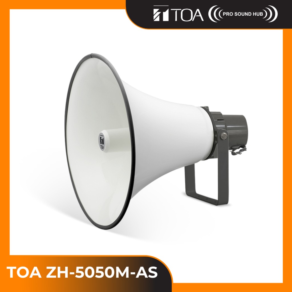 TOA ZH-5050M ZH5050 ZH5050M Speaker Horn Corong 50 Watt Trafo Matching High Impedance