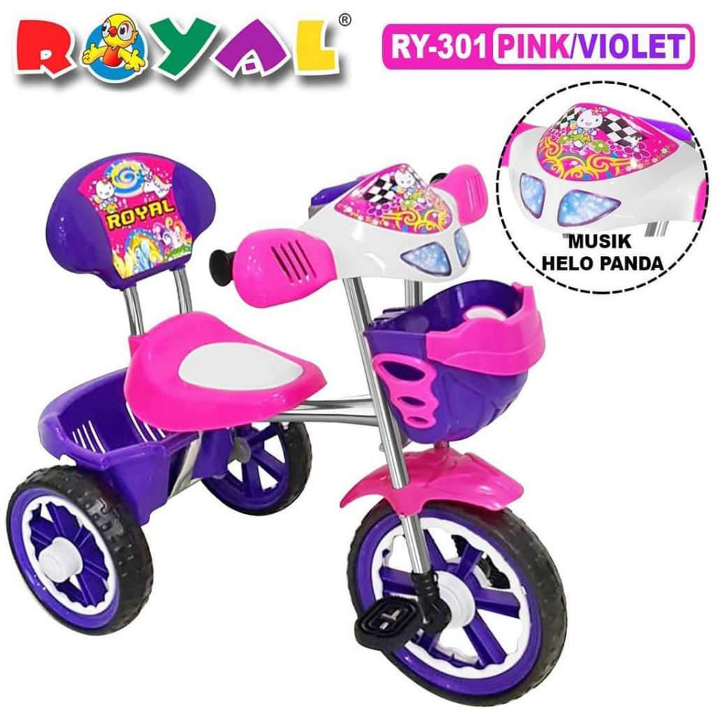 ROYAL BABY - 301 SEPEDA ANAK RODA 3 BMX BIKE TRICYCLE