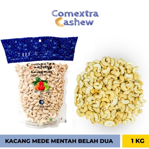 

PENJUALAN CEPATBEST SELLER Kacang Mede Comextra Mentah Belah Dua 1 Kg Cashew Mete Mente