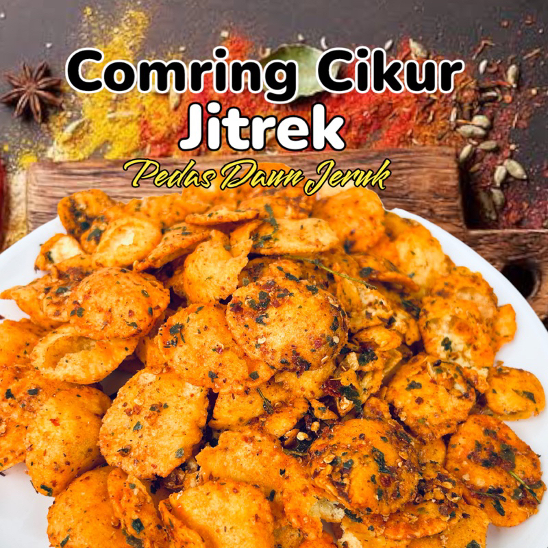 

500 Gram Comring Comet Cikur Jitrek Rasa Pedas Daun Jeruk