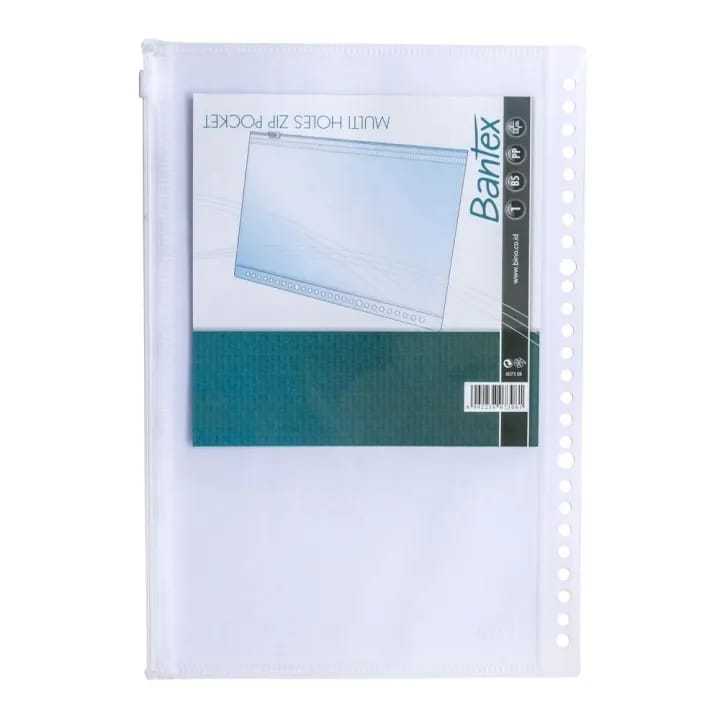 

L'dyvinia Stationery Bantex Multiholes Zip Pockets #8073 08