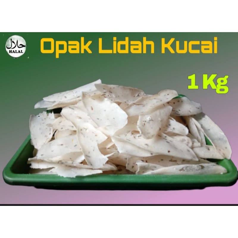 

Opak lidah singkong mentah wonosobo 1 kg