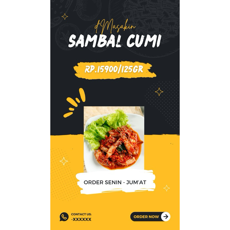 

d’Masakin sambal cumi