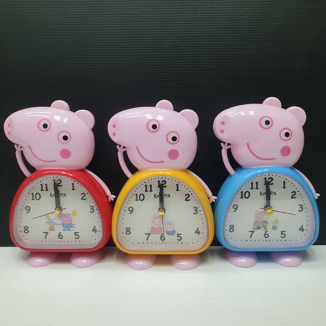 Jam Weker Alarm Anak Lucu Jam weker Karakter Pig Lucu aesthetic Jam Meja