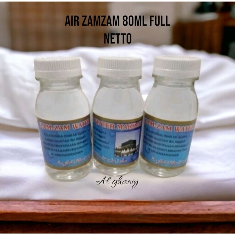 

Air Zamzam 80ml | Air Zamzam Full 80ml