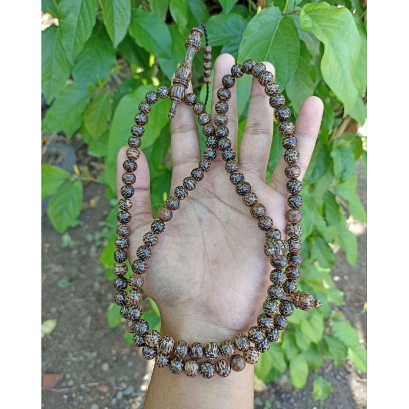 TASBIH LIWUNG ASLI 10MM/TASBIH LIWUNG ORIGINAL/TASBIH LIWUNG