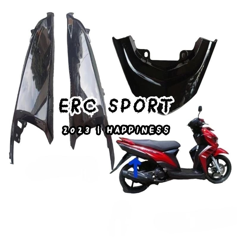 SAMBUNGAN BODI MIO SOUL GT 115 TUTUP BODI MIO SOUL GT 115 WARNA HITAM