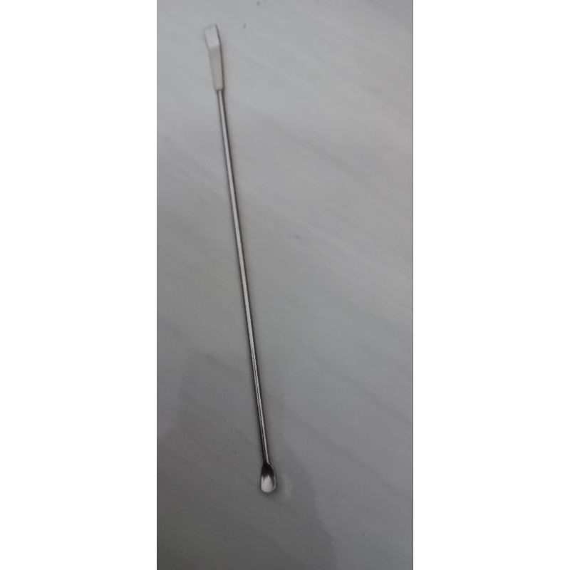 Aurabaik Spatula Stainlees Steel Laboratorium Spatula Spoon Micro