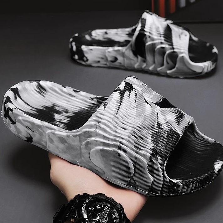 STOK SIAP COD Sandal Selop Anak Laki laki Viral Sandal Anak Cowok Tanggung Loreng Polos Terbaru Nyam