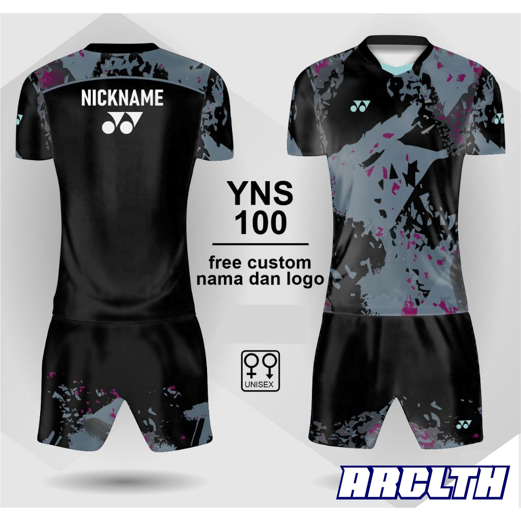setelan jersey badminton yonex custom