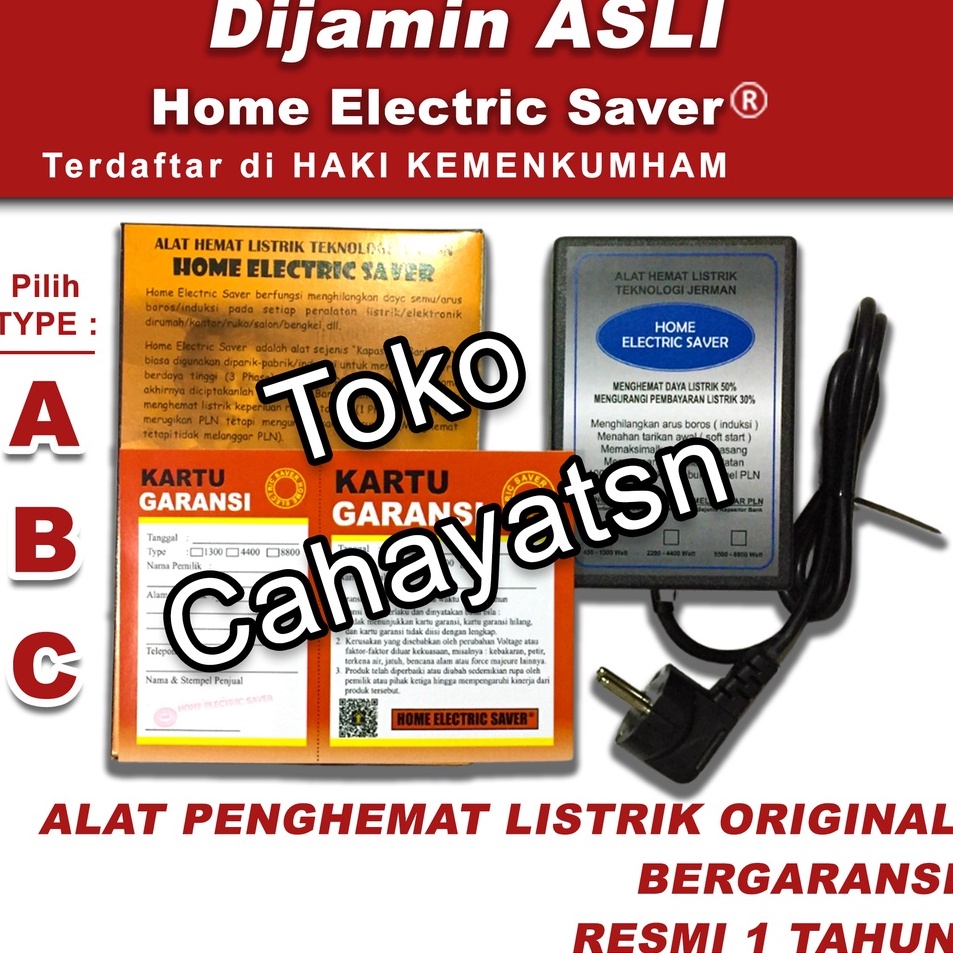Home Electric Saver Original Penghemat Listrik