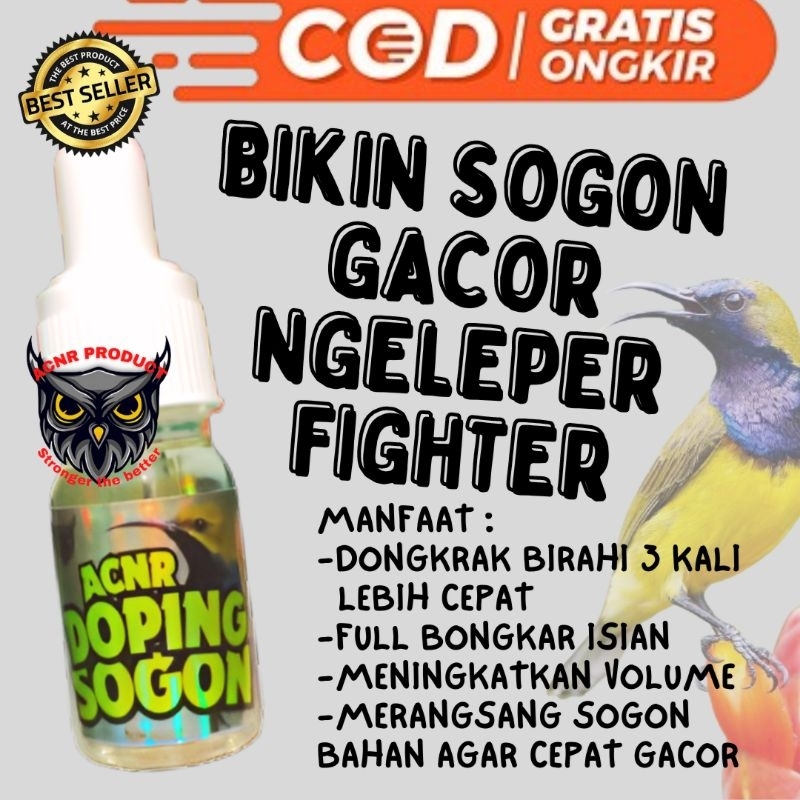 DOPING SOGON ACNR DOPING BURUNG SOGON