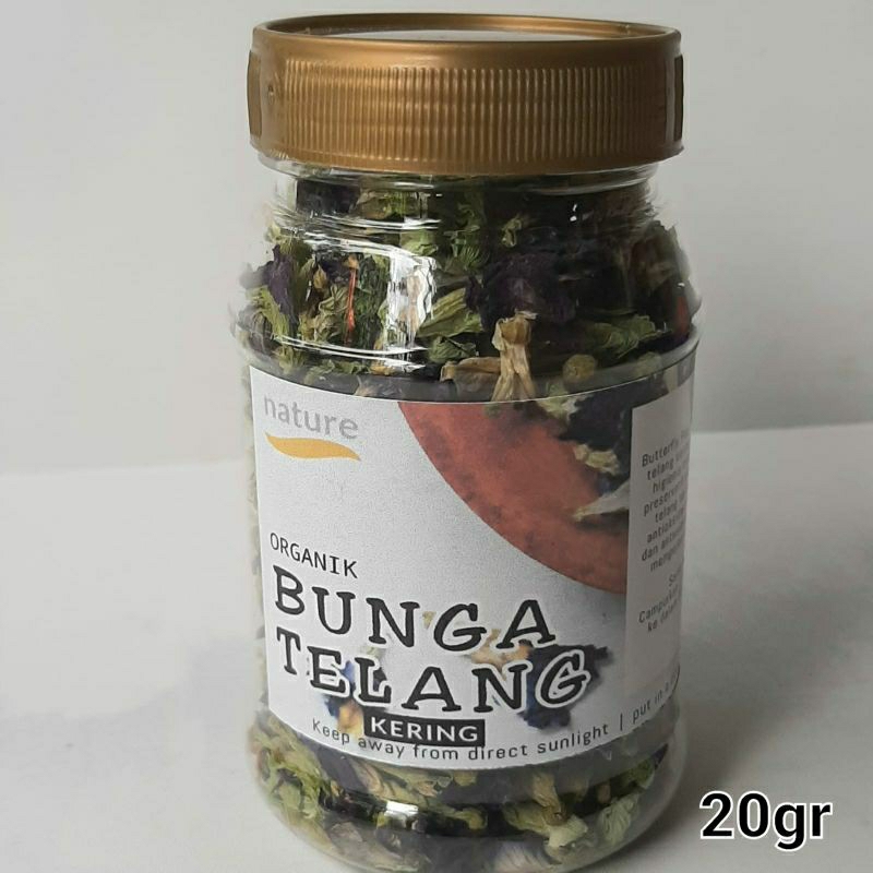 

Bunga Telang Kering | Butterfly Pea Tea - 20gr