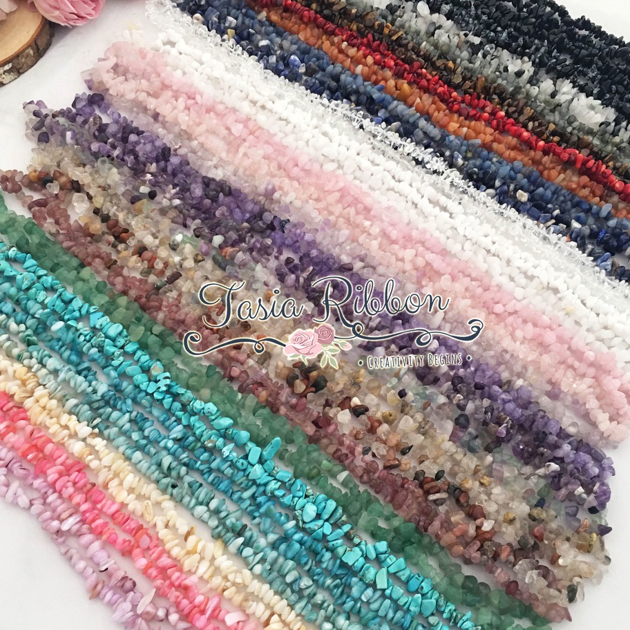 C6369 Manik Batu Kerikil Batu Alam Kerikil  Batu Kerikil Aksesoris