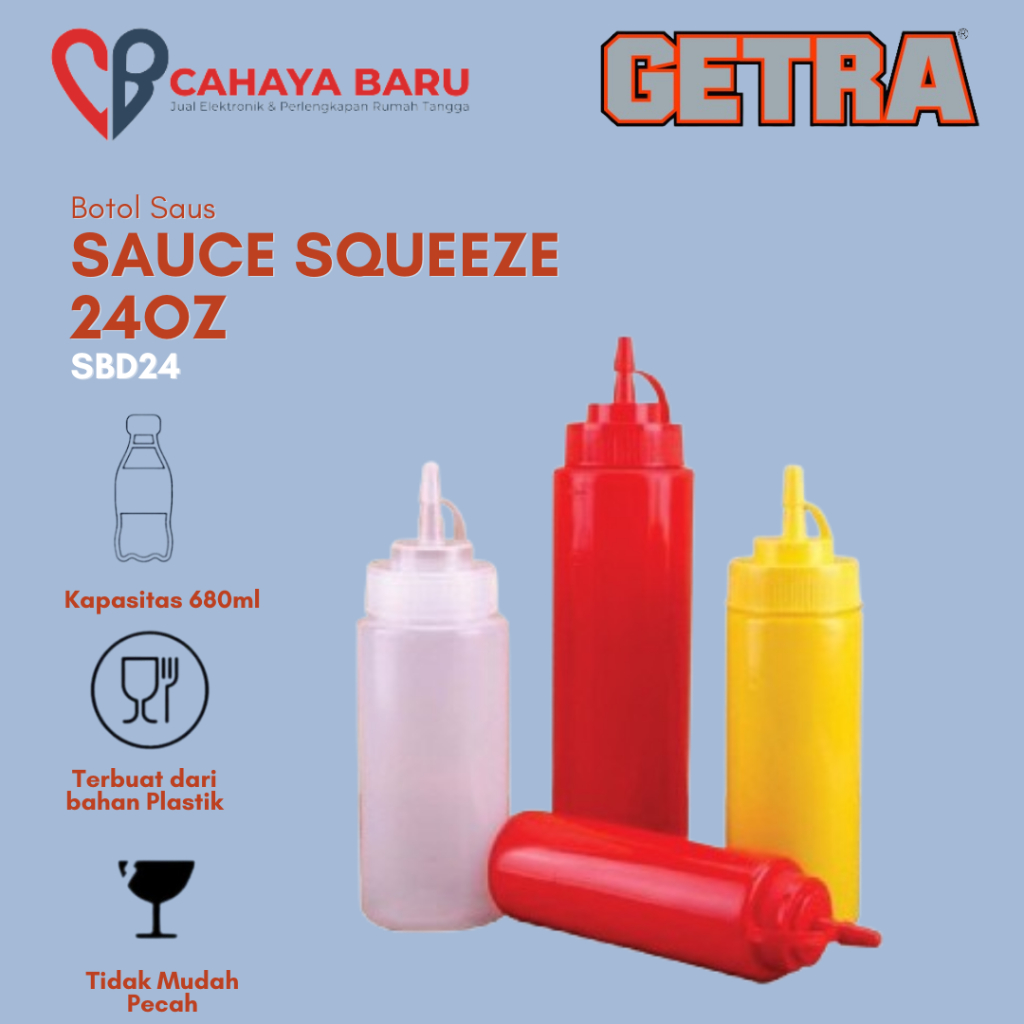 GETRA SAUCE SQUEEZE 24OZ BSD24