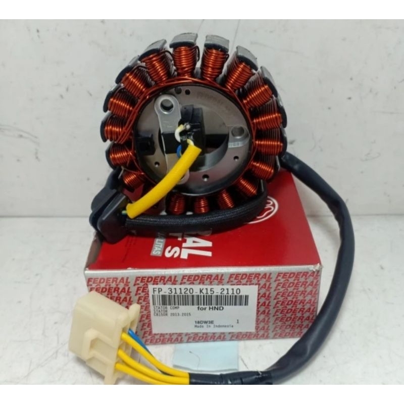 spull stator assy honda cb 150r old cbr 150 old merk federal parts