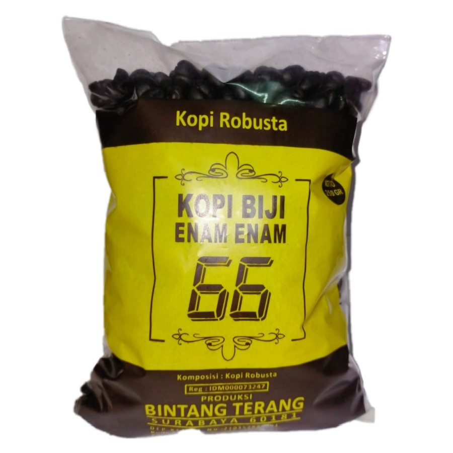 

Kopi Robusta 66 Super 250gr Dark Roast