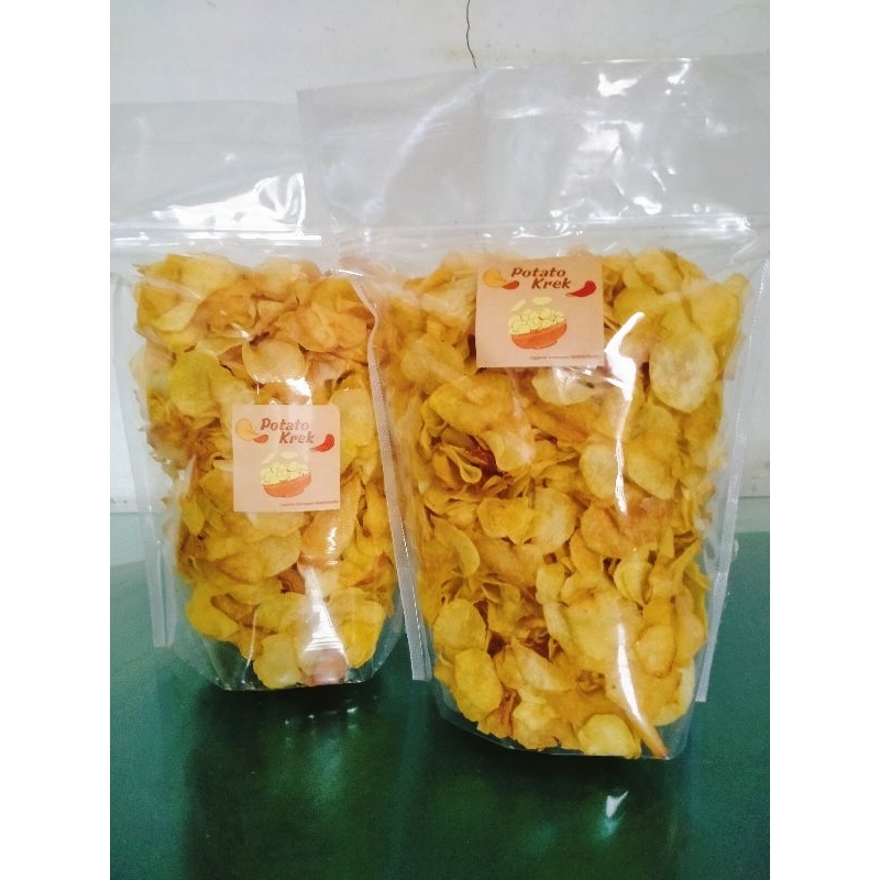 

Keripik kentang 100 % Aseli (250gr)