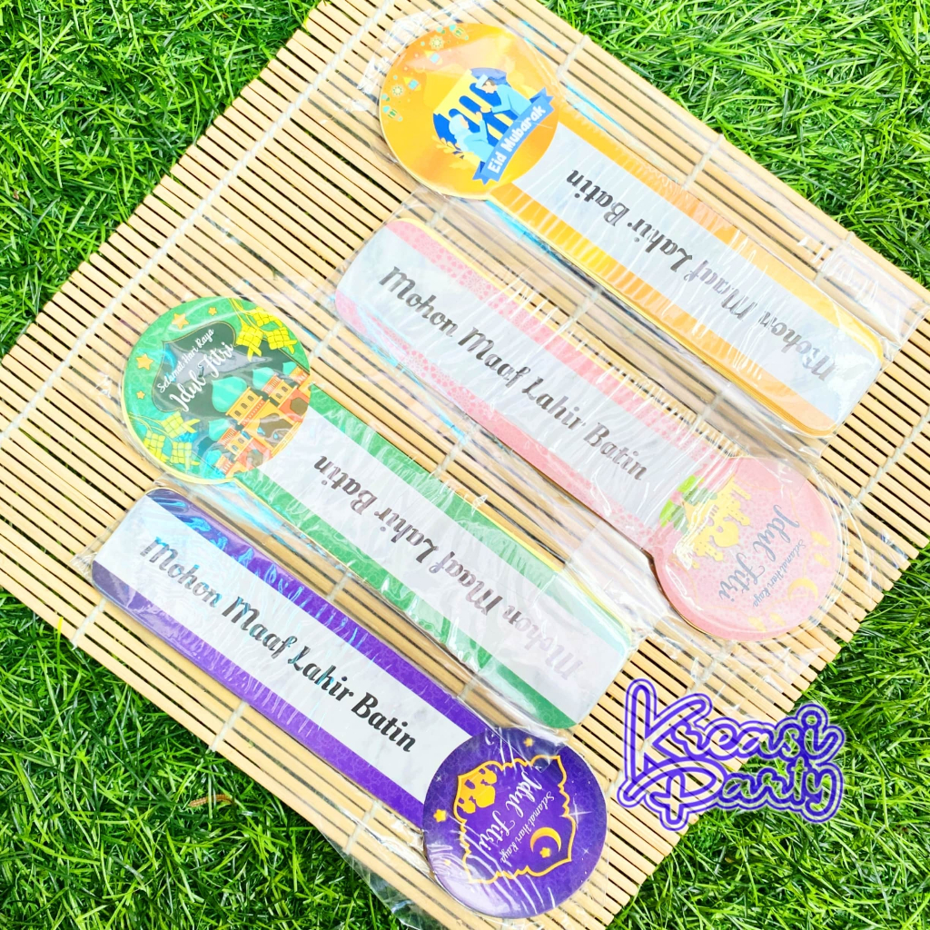 

Stiker Toples Idul Fitri 10 Pcs / Stiker Toples Kue Kering /Stiker Eid Fitri