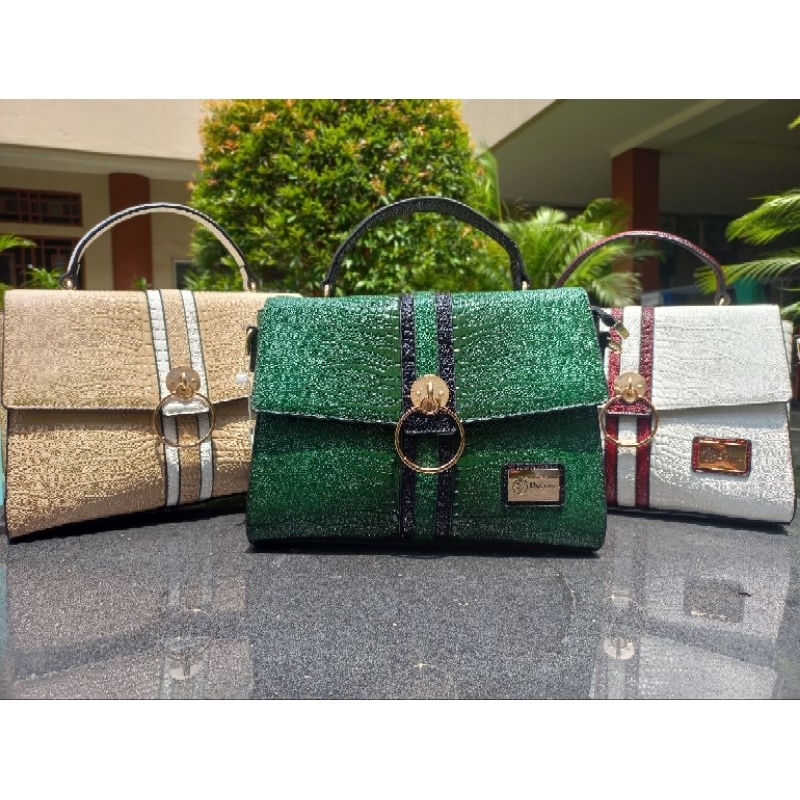 Tas Defino Lolita (Barang Ready Stok) Tas Kulit Asli ,Tas Croco, Tas Kantor, Tas Pesta, Tas Murah, T
