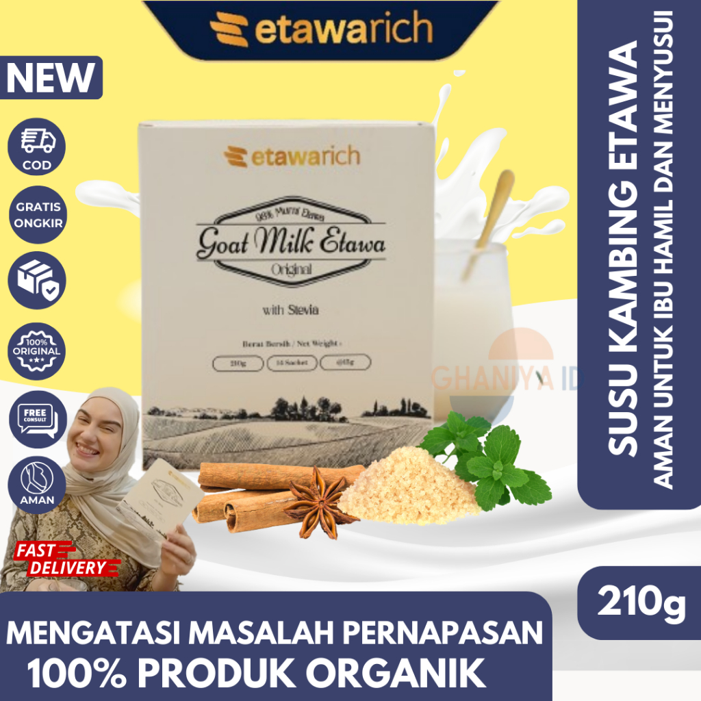 

Etawarich Susu Kambing Etawa Asli Solusi Atasi Masalah Pernapasan Tinggi Kalsium Rendah Gula
