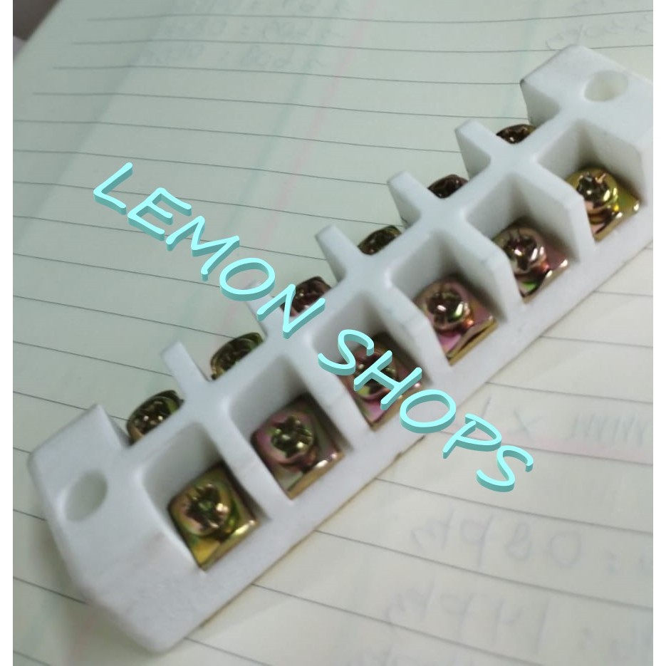 Terminal Blok Keramik 6 Pole