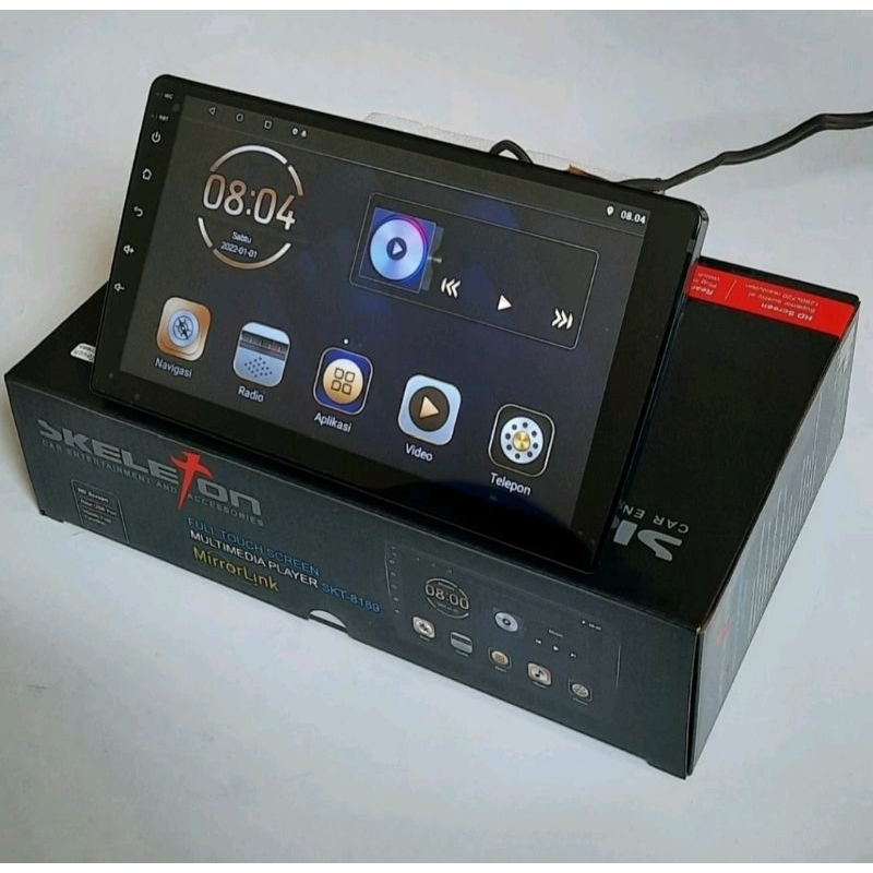 doble din android 9"  2+32 skeleton