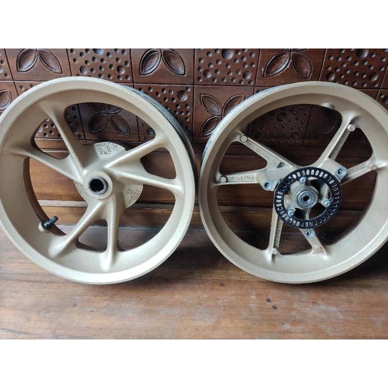 Velg Nmax Gold Depan Belakang Original