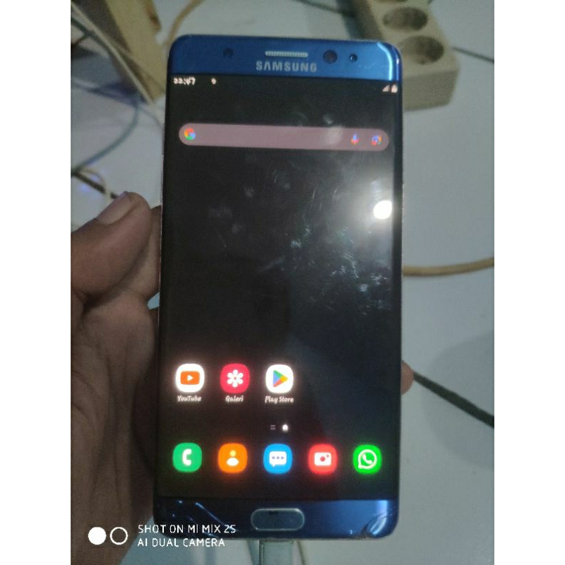 samsung note fe minus