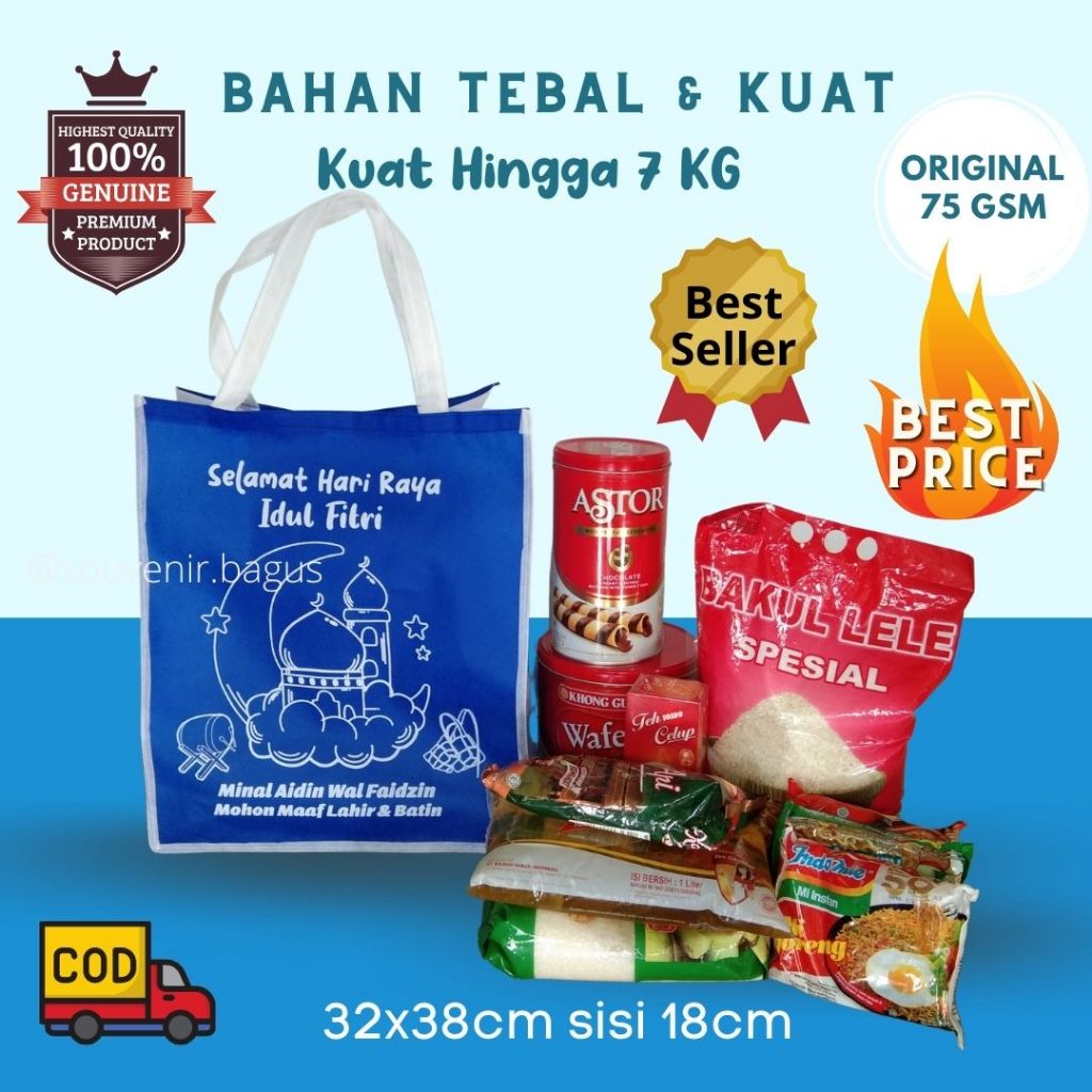 

Tas Parcel Lebaran Jumbo Ready Stock Muat beras zakat jakarta