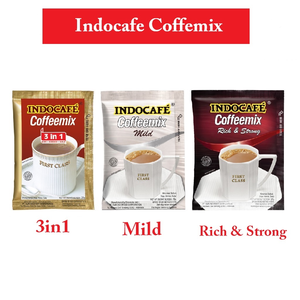 

Indocafe Coffeemix 3in1 Varian Rich & Strong Renceng (10 pcs)