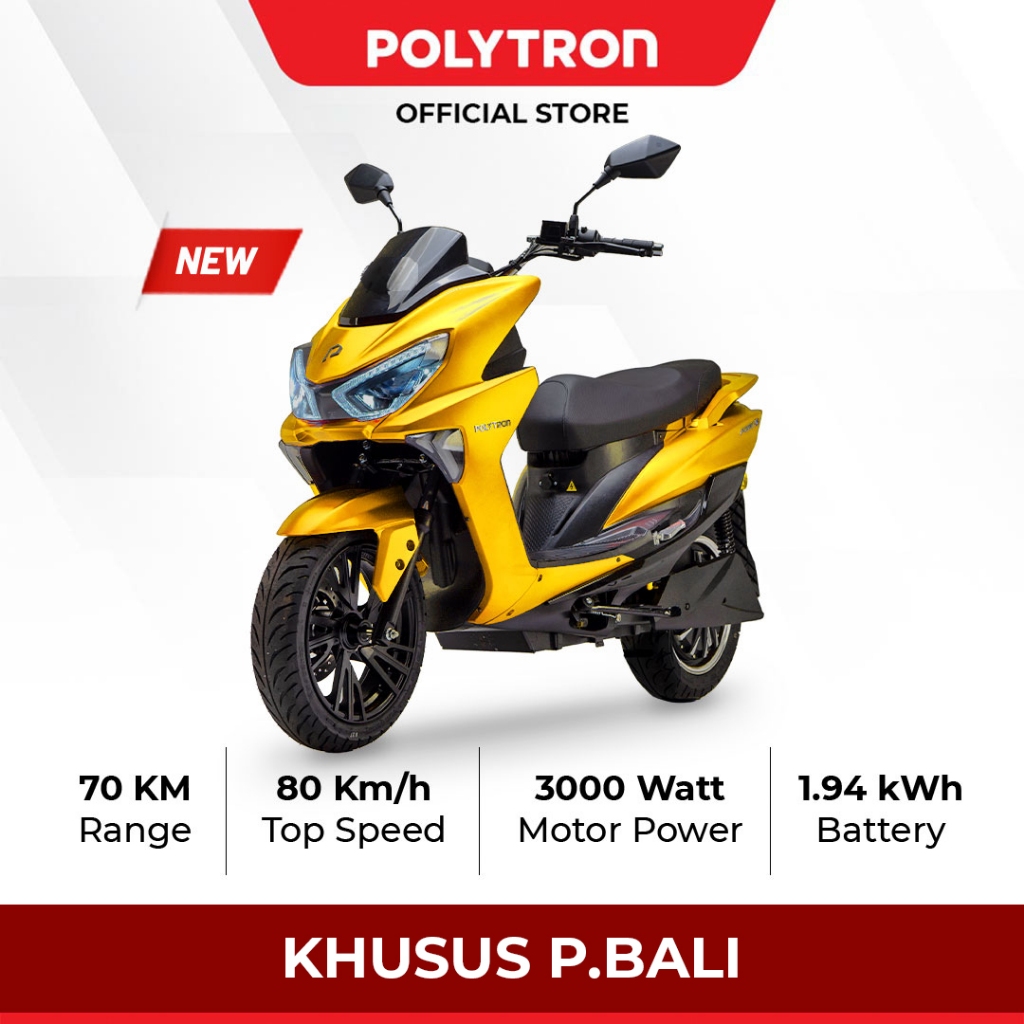 SUBSIDI POLYTRON Fox S Electric Sepeda Motor Listrik - OTR Bali
