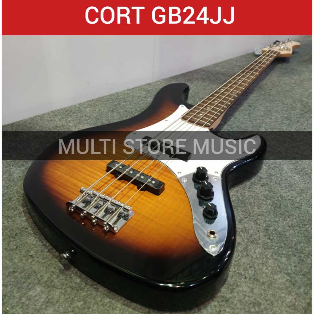 Bass Elektrik - CORT - GB24JJ - GB 24JJ - GB24 JJ - GB-24-JJ - GB-24 - GB 24 - ORIGINAL