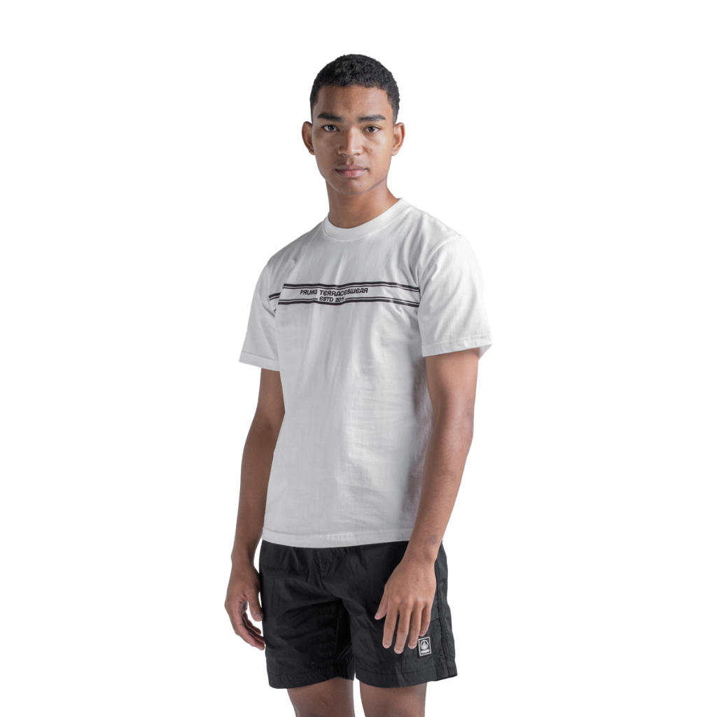 Bazov Tshirt Prung Casuals Football Hooligans Kaos Warna Putih Simple