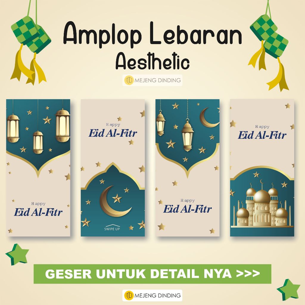

AMPLOP LEBARAN AESTHETIC ISI 10 PCS / AMPLOP ANGPAO LEBARAN IDUL FITRI 2023 BESAR ISLAMI / EID MUBARAK / AMPLOP LEBARAN / AMPLOP IDUL FITRI GLOSSY TEBAL / EID ENVELOPE / AMPLOP ESTETIK 2023 / IDUL FITRI CUTE RUSTIC TERBARU / MARHABAN YA RAMADHAN