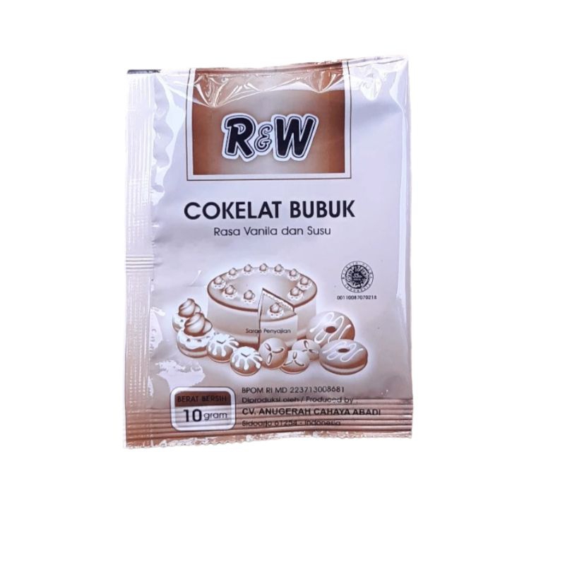 

R&W RAJAWALI Coklat Bubuk Sachet 10 Gram