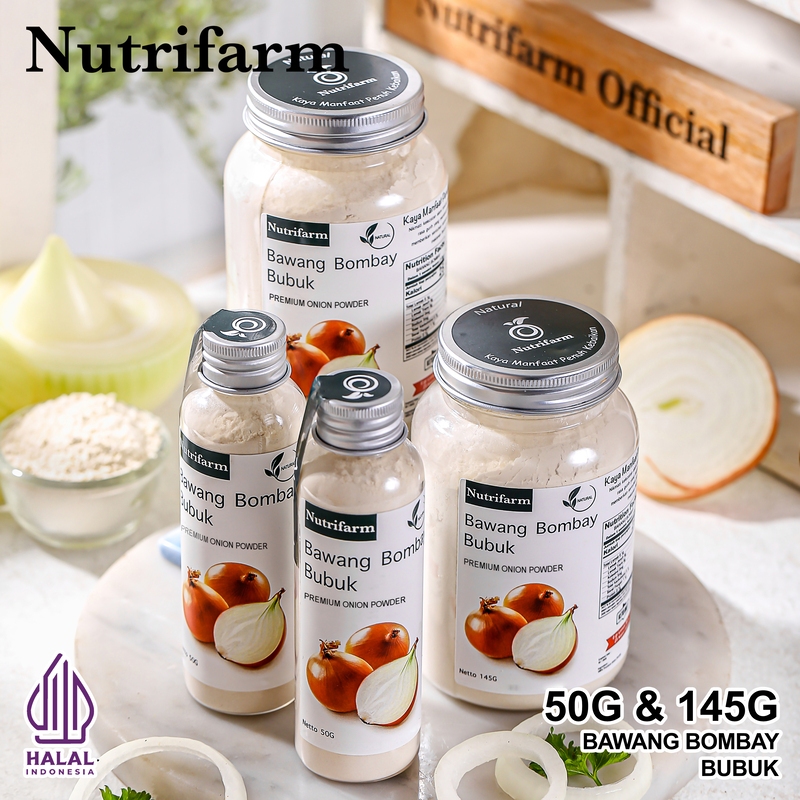 

Nutrifarm Bawang Bombay Bubuk 50g 145g