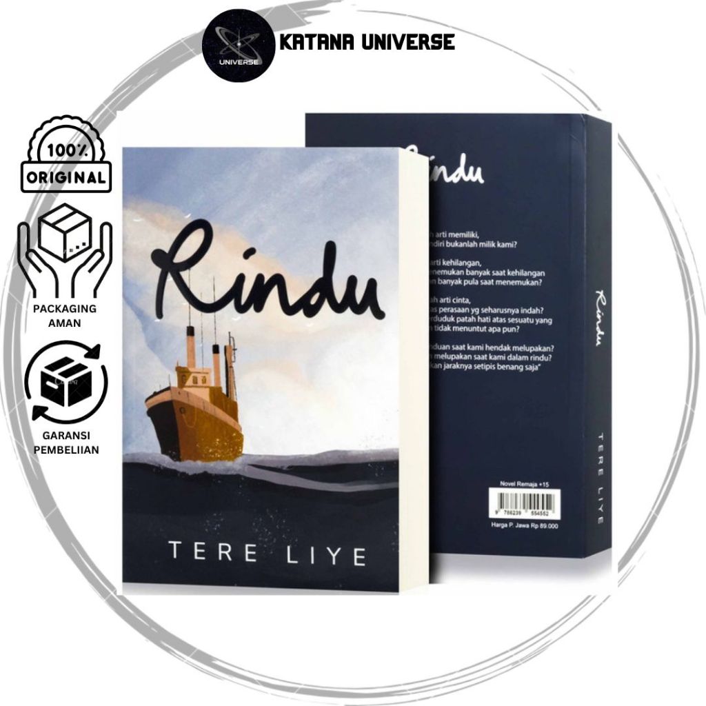 ORIGINAL NOVEL RINDU TERE LIYE