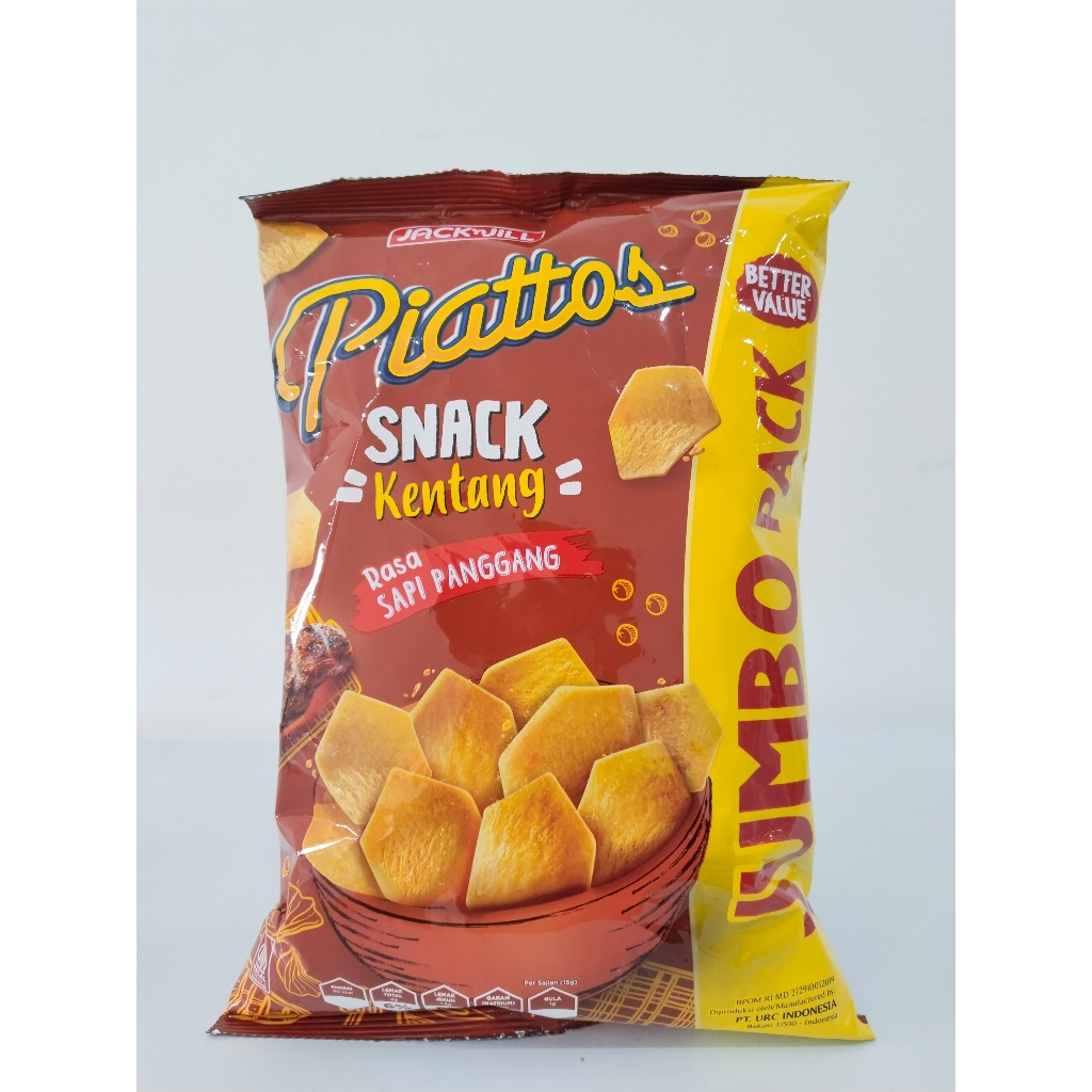 

Piattos Snack Keripik Kentang Sapi Panggang