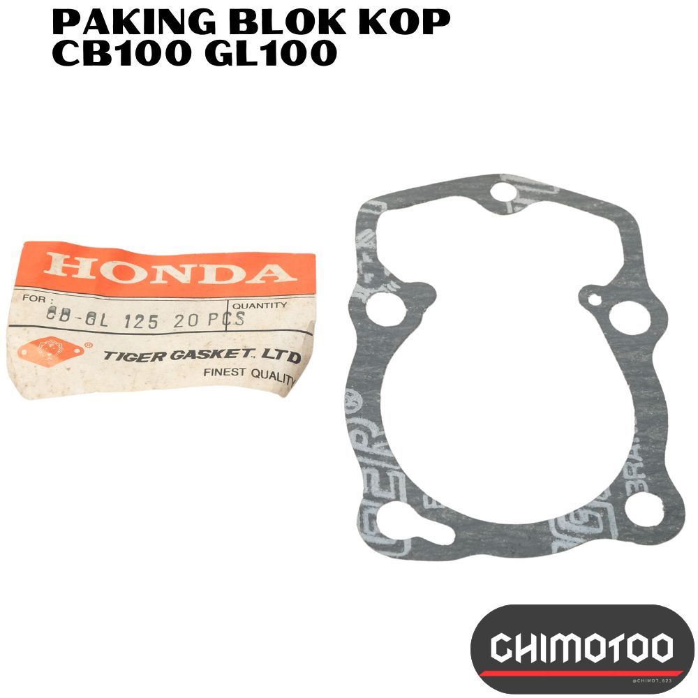 Packing Block Paking Blok Kop Honda Cb100 Cb 100 Gl100 Gl 100 Gl125 Gl 125