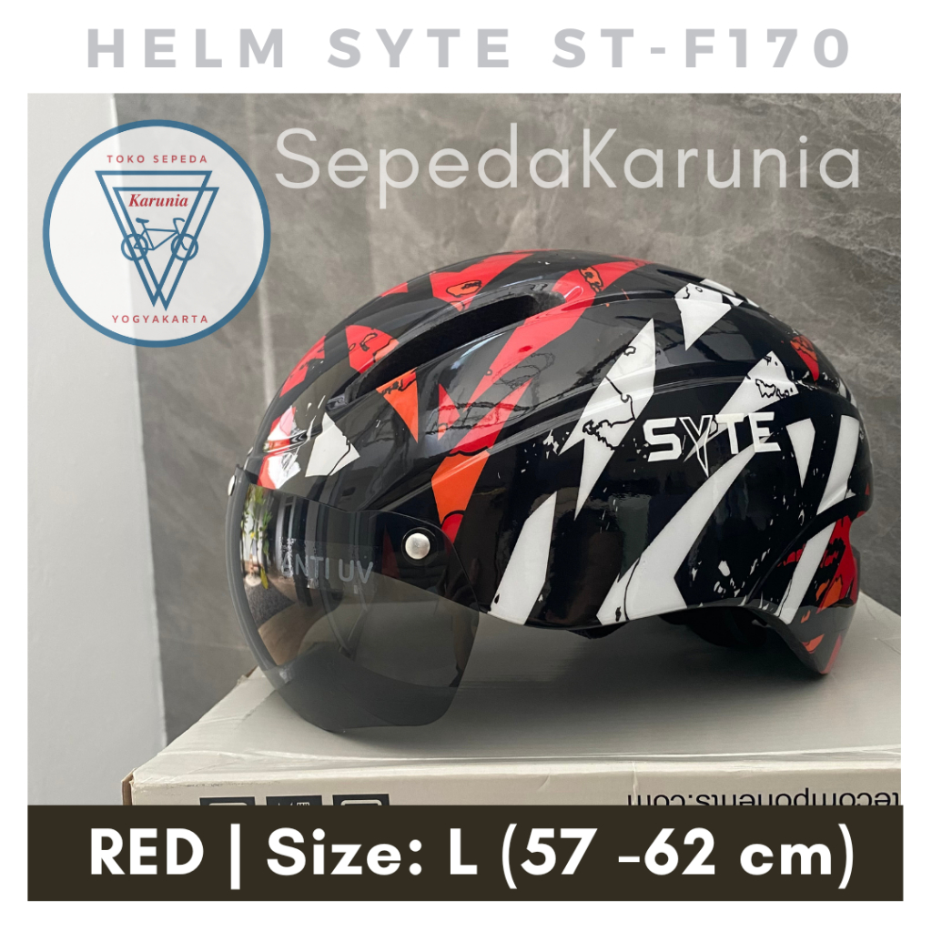 Helm Sepeda Listrik Lipat Skuter MTB Balap Fixie Sepatu Roda Skuter Listrik Murah Bagus Harga Promo 