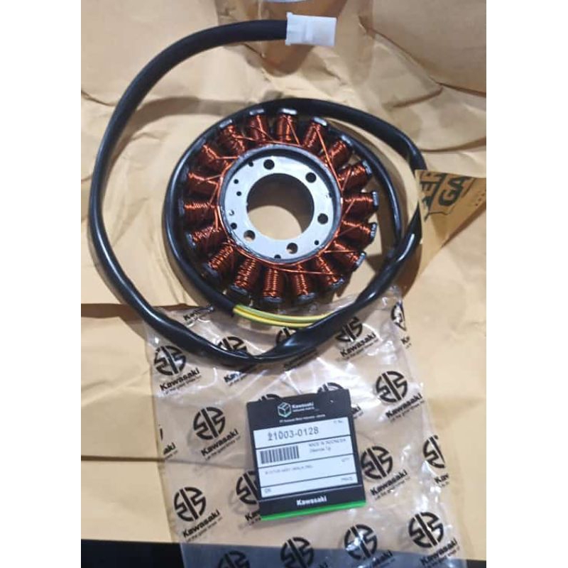 Spull Spoll Stator Kawasaki Ninja 250R Karbu 2008-2012  Kualitas ORI.