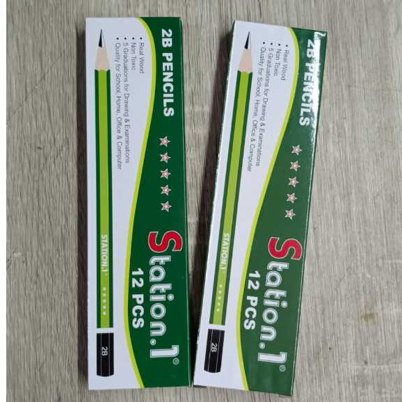 

PENSIL 2B STATION / PENSIL KAYU 12 PCS 1 PAK (48 43 10u)