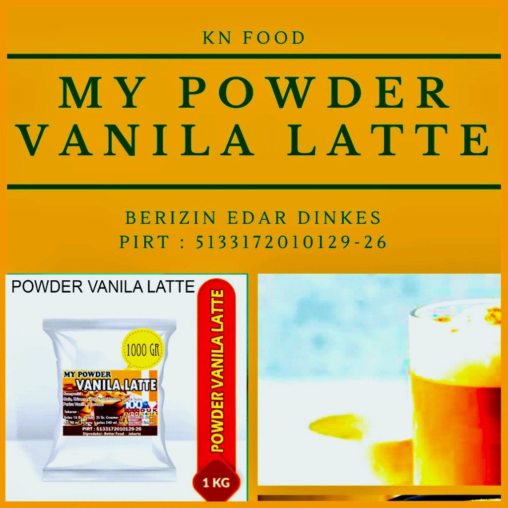 

Powder Vanilla Latte Regular Powder - 1 kg