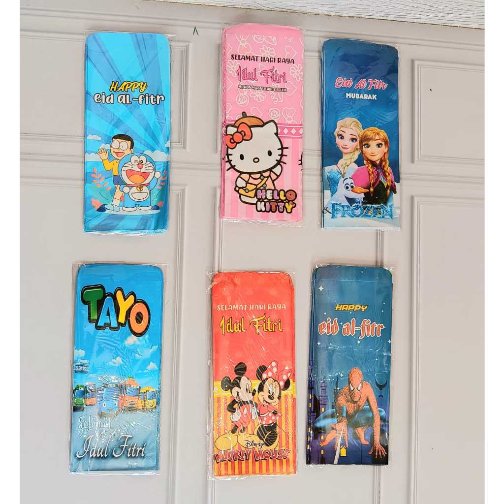 

amplop panjang lebaran ukuran 7x19 cm isi 10 lembar