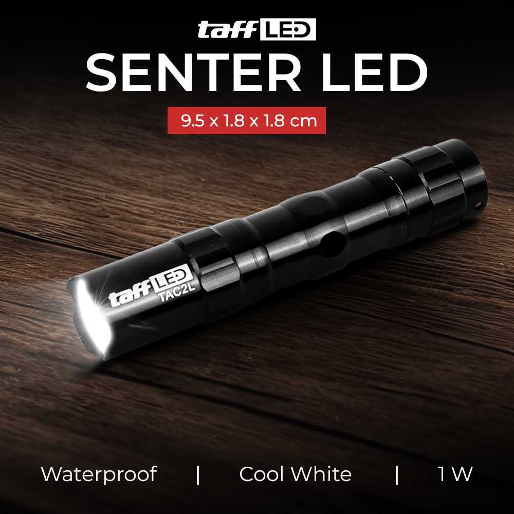 APEN Senter LED Mini Police Flashlight Waterproof Gantungan Kunci Barang Unik - TAC 2L