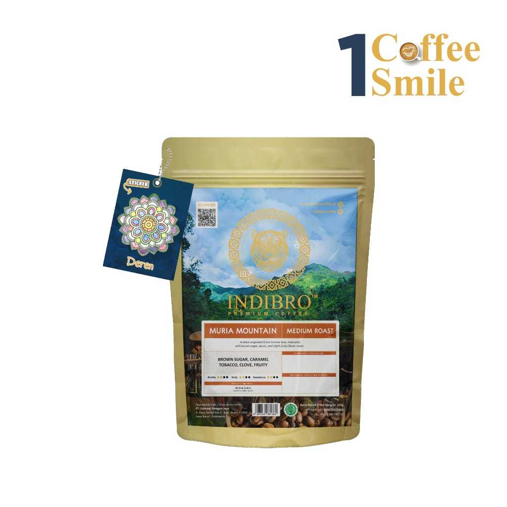 

Kopi INDIBRO SINGLE ORIGIN MURIA MOUNTAIN